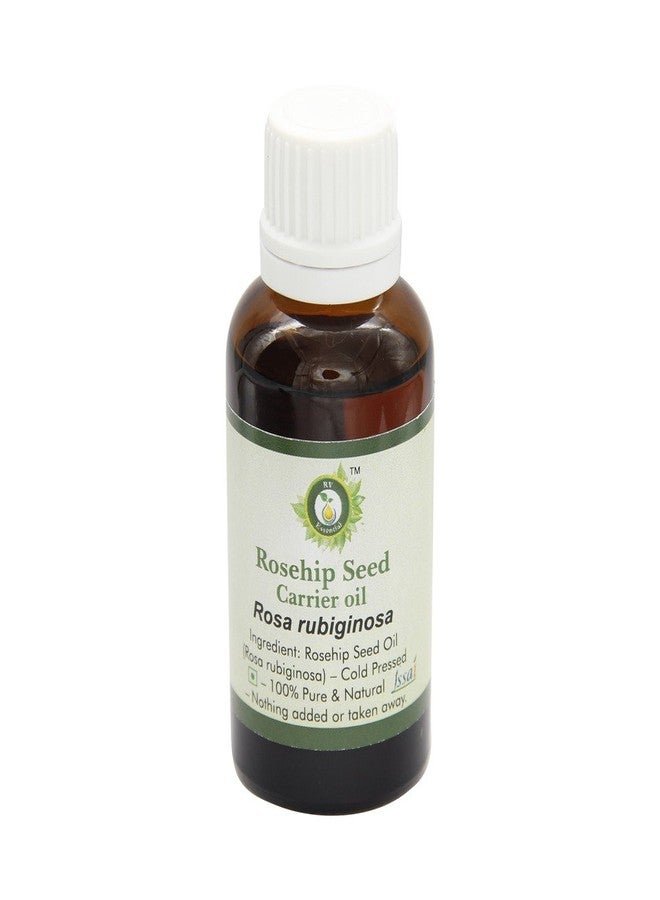 R V Essential Rosehip Seed Oil | Rosa Rubiginosa | for Face, Skin Care, Hair Care, Scalp Massage, Body Massage, Skin Moisturizer | 100% Pure Natural | Cold Pressed | 15ml | 0.507oz - Image 1